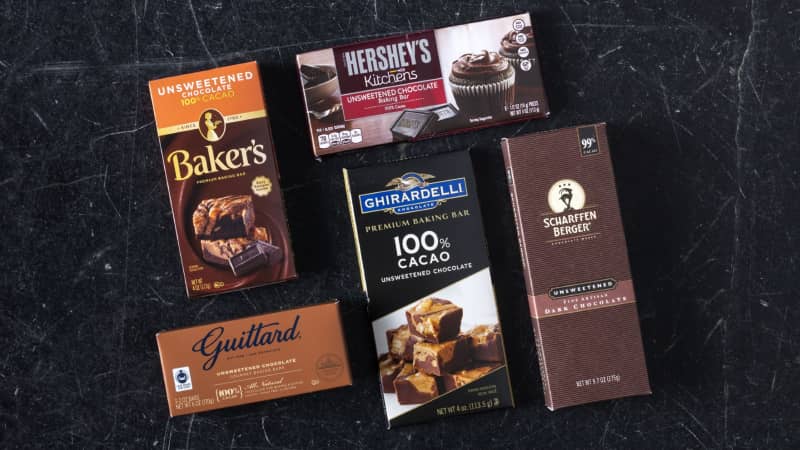 The Best Unsweetened Chocolate America s Test Kitchen